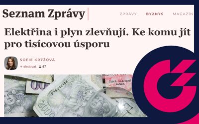 Z médií: Elektřina i plyn zlevňují. Ke komu jít pro tisícovou úsporu