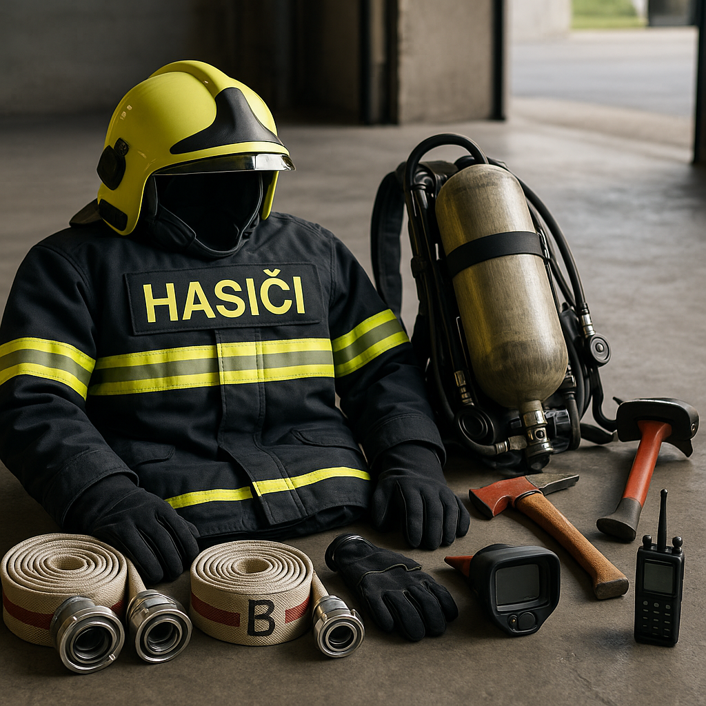 Ilustrační obrázek, hasičské vybavení